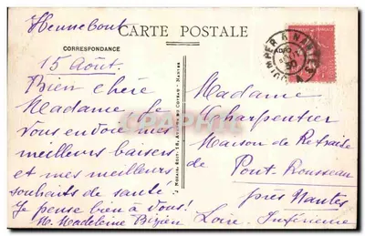 Hennebont (Morbihan) — O Ponte — J. Rozais editor — Verso
