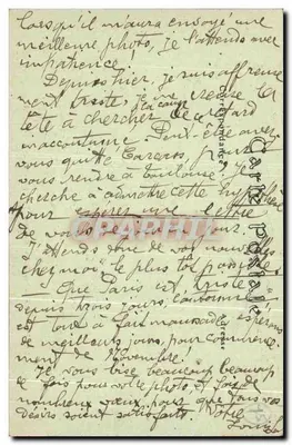 Parijs — Uitzicht op het Palais du Trocadéro vanaf de Eiffeltoren — Uitgever B. P. T., n° 1050 — Achterkant