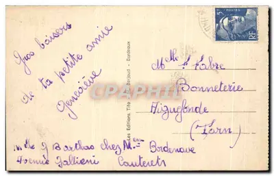 Cauterets — L'Esplanade des Éufs — El Casino — Reverso