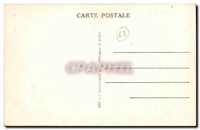 La Bourboule — Kasyno — L'Auvergne — Rewers