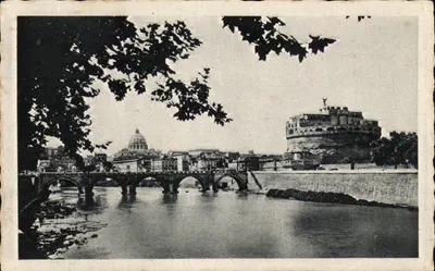 Rzym — Zamek i Most S. Angelo — Produzione Italiana