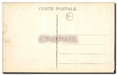 Hendaye (B.-Pyr.) — Ronde Toren, huis van Pierre Loli, Muren van Camino — Foto Marcel Delbouy, Bardeaux — Achterkant