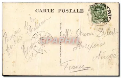 Grimaldi-Ventimiglia-Ponte S. Luigi — Fronteira Italo-Francesa - Valle del Rial — Fototipia A.D.44, Nice — Verso