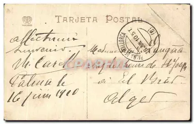 Palma de Mallorca — A Catedral — José Tous — Verso