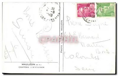 Zamek Ancurain — Mauléon (B.P.) — Foto L. Jacob — Rewers