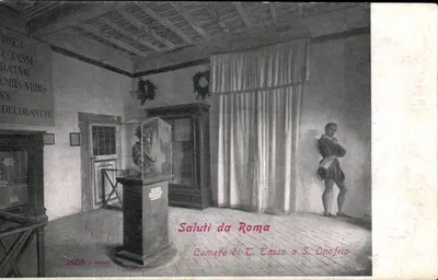 Pokój T. Tasso w S. Onofrio — Rzym — ALTERODA-TERNU