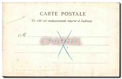 Der Cabinet und der Tisch der Sucht — Fontainebleau — Rückseite