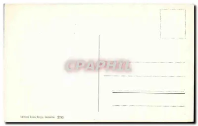 Wyspa Salagnon i Góra Środkowego Południa — Jezioro Leman — Wydawnictwo Louis Burgy, Lausanne, nr 2783 — Rewers