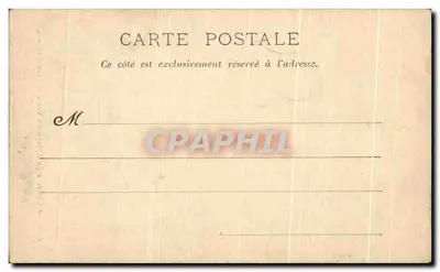 Vale de Chevreuse — Abadia dos Vaulx de Cernay (Hauteîre) — editor desconhecido, n° 10 — Verso