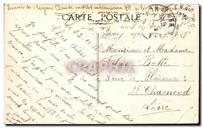 Tamaris-sur-Mer — O Castelo Michel Pacha — editor desconhecido, n° 175 — Verso