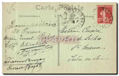 Cauterets — Wodospad Mauhourat — ND. Fot. — Rewers
