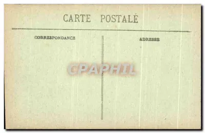 Cauterets (H.P.) — Wodospad Gerisey, główna część — C. C. - 10 — Wydawca: C. C. - 10, Pau — Rewers