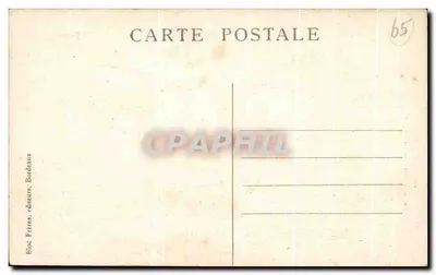 De Waterval van Mauhounrat — Cauterets — Bloc Frères, uitgever, Bardeaux — Achterkant