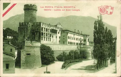 Trento — Castello del Buon Consiglio — éditeur LA NUOVA ITALIA REDENTA