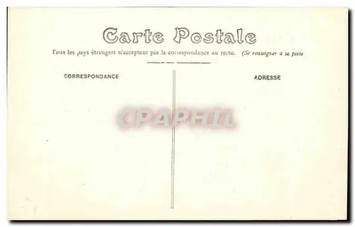Chartres, Katedra widziana z placu Châtelet — NG 7 — Wydawca: Spółka Kartek Pocztowych — Rewers