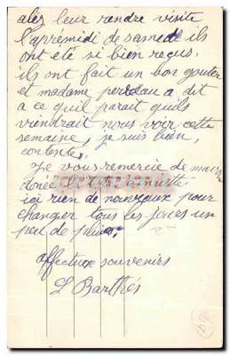 Biarritz - De strand van de Côte des Basques — uitgever LF, serie nr. 1238 — Achterkant