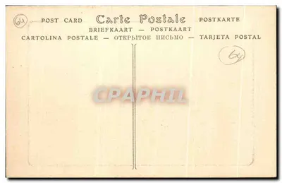 Biarritz — Farb, widok z kamieni plaży — Heliografia N.D. Fot. nr 330 — Rewers