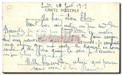 Biarritz — Een Coup de Mer — Uitgave van de Internationale Bibliotheek — Achterkant