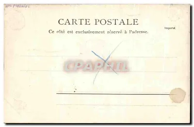 Most Mayaba, wys. 735 m — Trasa do Cauterets — R. & J. D. 11184 A.12 — Rewers