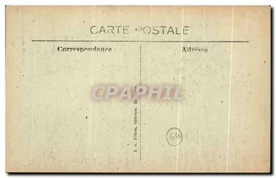 Tramonto a Biarritz (Côte Basque) — BR - 1241 — E. JC. Frères, editori, Bordeaux — Verso
