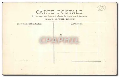 Rond Capbern-les-Bains — Viaduct van Lanespède — Haute Pyrénées — A. Villatte, uitgever, Tarbes — Achterkant