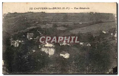 Capvern-les-Bains (H.P.) — Vue Générale — éditeur H.P. n°32