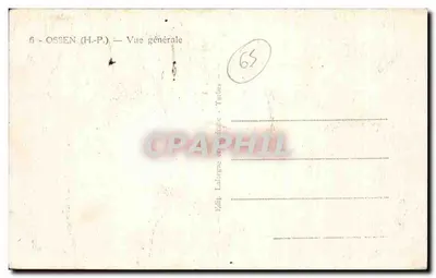 Ossen (H.P.) — Vista geral — Édit. Laforgne et Gaffuric, Turdes — Verso