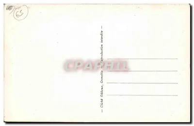 Trasa do LAUTARET — Jezioro Chambon — Cliché Oddows, Grenoble — Rewers