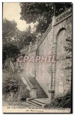 Capvern — O Grande Escadote da Promenade dos Nozes — Edit. C. Barthes Capvern n°44