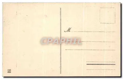 Tarbes — O Claustro do Jardim Massey — editor Prototype Ladouche Frères, n° 62 — Verso