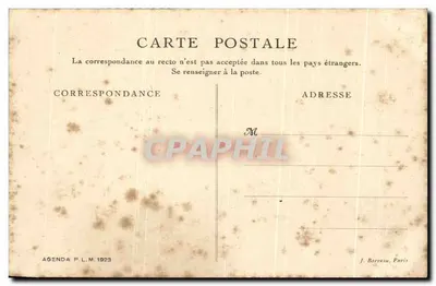 Savoie — Chamonix i Mont Blanc — Agenda P.L.M. 1923 — Rewers