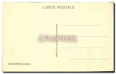 Ammerschwihr — Fontanna i Kościół — Zbiór L'Alsace, nr 455 — Rewers