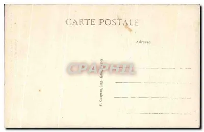 Clisson (Loire-Inf.) — Ruiny Krypta i Wieża — F. Chapeau, Wyd. Nantes — Rewers