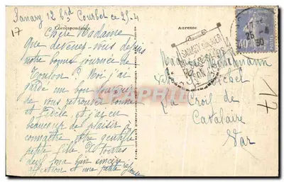 La Sainte-Baume : Schody do jaskini — wydawca nieznany, nr 64 — Rewers