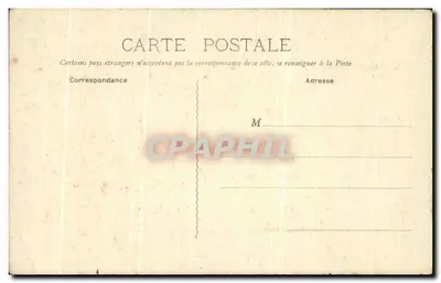 Carnac — Wjazd do Kościoła — Kolekcja H. Le Lan — Rewers