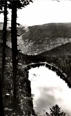 La Bresse (Vosges) — A Rocha do Lago dos Corvos — Comlier (S.-et-L.)