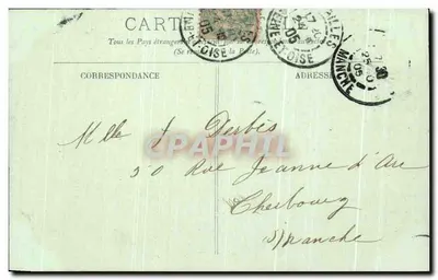 Versailles — O Castelo — Galeria das Batalhas — LL. — n°121 — Verso