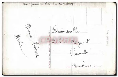 Quelli che pregano — scultura religiosa — L. Madrelle, Parigi — Verso