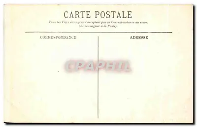 Biarritz — O Rocher da Virgem e a Ponte — LL. — Verso