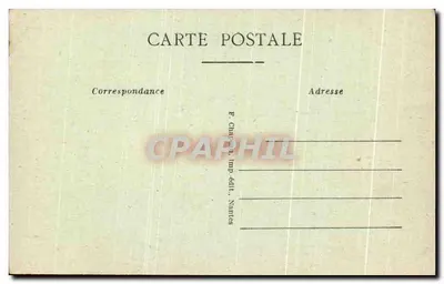 Clisson (Loire-Inf.) — Zamek - Wieża Jean-V — F. Chappein, druk. wyd. Namies — Rewers