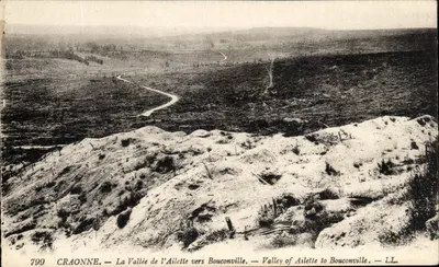 A Valle da Ailette perto de Bouconville — Craonne — LL