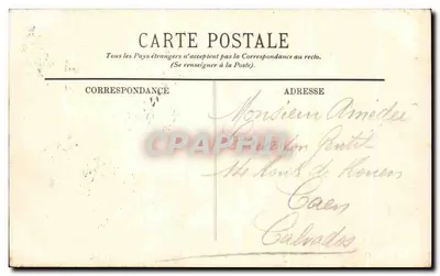 Cherbourg — O Canal de Retenção da Divette e a Montanha do Roule — LL. — Verso