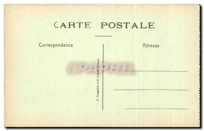 Caminho dos Cavaleiros — CRAONNE — B. Nougazeide e H. Lestrat, Soisson — Verso