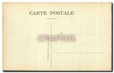 Pinon — Praça da Igreja — destruição após guerra — editor B. Nongarande e H. Lebrun, Soissons — Verso