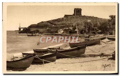 Port-Vendres (Pirineus-Orientais) — A praia dos Tamaris — Éditions d'Art Tamarial