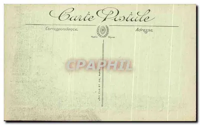 Arras — Interno della Chiesa di San Giovanni Battista dopo la distruzione — Edizione Lormand Benoît — Verso