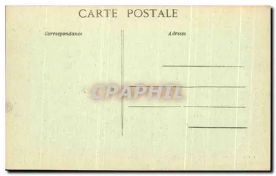 Reims em 1919 — O Mercado Coberto destruído — A. B. C. Depositada — Verso