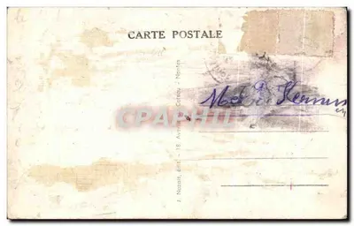 Kostiumy festyczne — Guérande, Saillé, Croisic — wydawca Mosca — Rewers