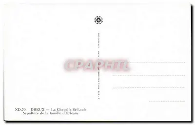 Dreux — La Chapelle Saint-Louis — Graf van de familie d'Orléans — Achterkant