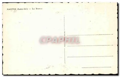 Nantes (Loire-Inf.) — La Bourre — Fot. Chrien Malon — Verso